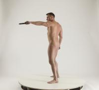 020 01 MICHAEL NAKED MAN DIFFERENT POSES WITH GUNS 2 (9)
